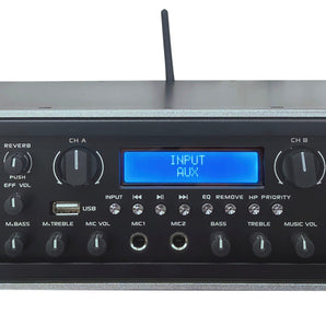 MR DJ AMP11000DSP 2Ch Class AB 10000W PA DJ Power Amplifier Onboard DSP Bluetooth USB