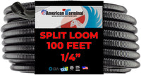 Thumbnail for American Terminal Cable Management Cord Cover 100 Ft x 1/4