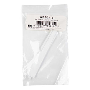 Install Bay ASB24-5 24TPI - 1/2 in Air Saw Blade - Package of 5