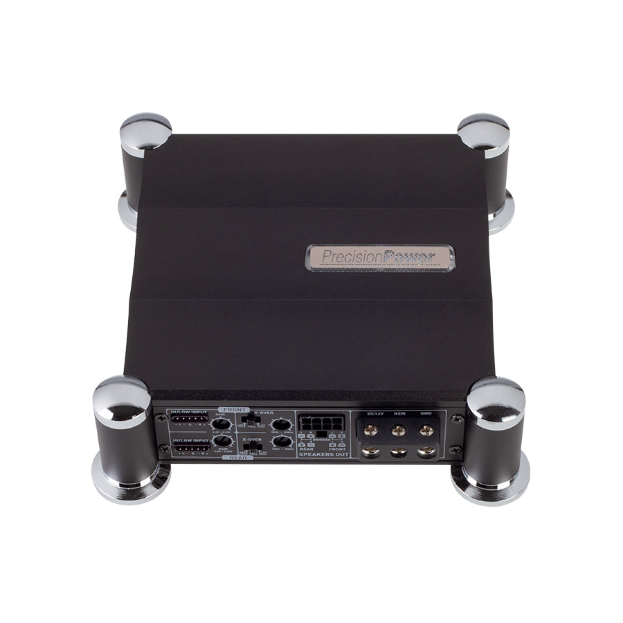 Precision Power A400.4D 400W RMS Class D ATOM Series 4-Channel Full Range Car Amplifier