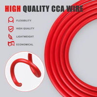 Thumbnail for Mk Audio PC8-250RD 8 Gauge Red Multi-Strand 250 Feet Power Ground Wire Cable