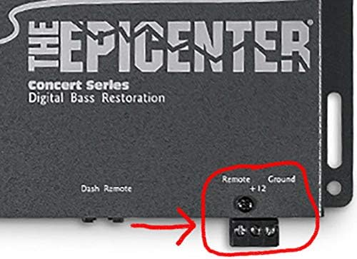 Audiocontrol 3 Pin 3-pin Power plug for Epicenter