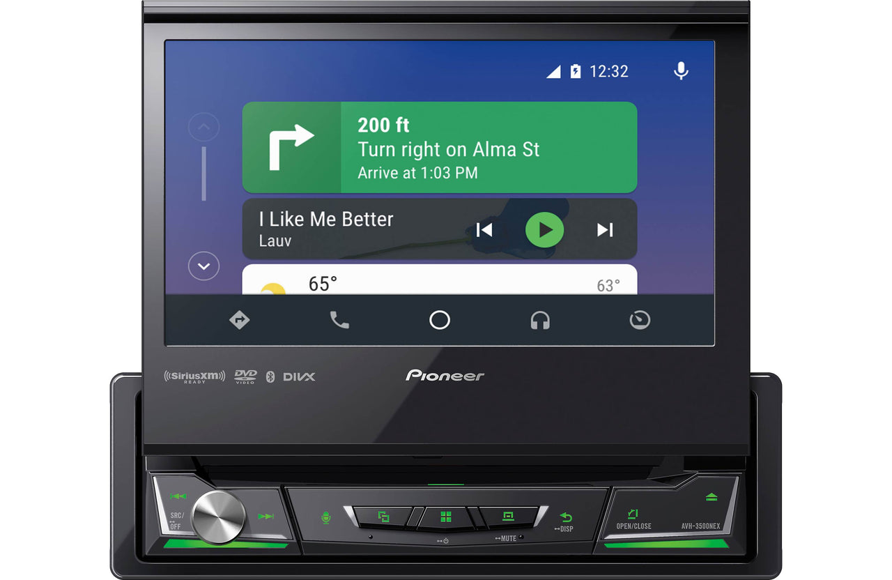 Pioneer AVH-3500NEX DVD Receiver + SiriusXM SXV300 Tuner