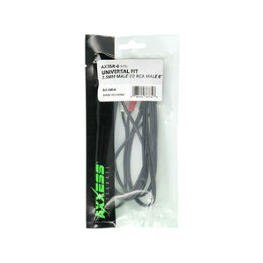 Axxess AX35R-6 3.5MM Male to RCA Male - 6FT