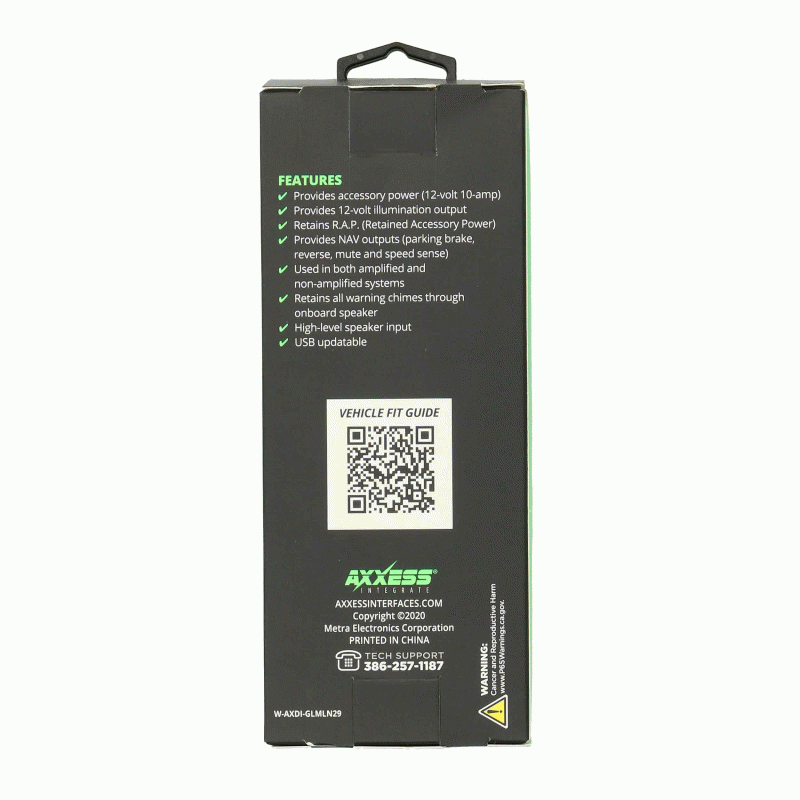 Fit 2006 - UP GM Data Radio Interface Harness AX-GMLAN29-SWC & Installation Dash Kit GMK318