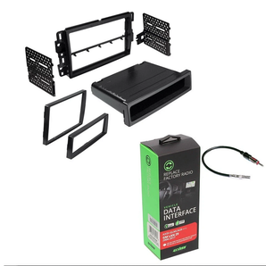 Fit 2006 - UP GM Data Radio Interface Harness AX-GMLAN29-SWC & Installation Dash Kit GMK318