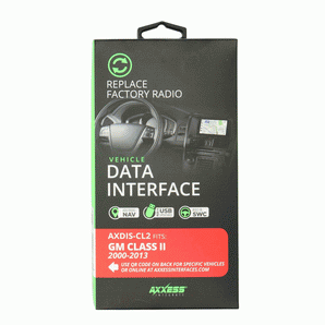 Metra AXDIS-CL2 Data Interface with SWC and Chime Retention for Select 2000-2014 GM Vehicles