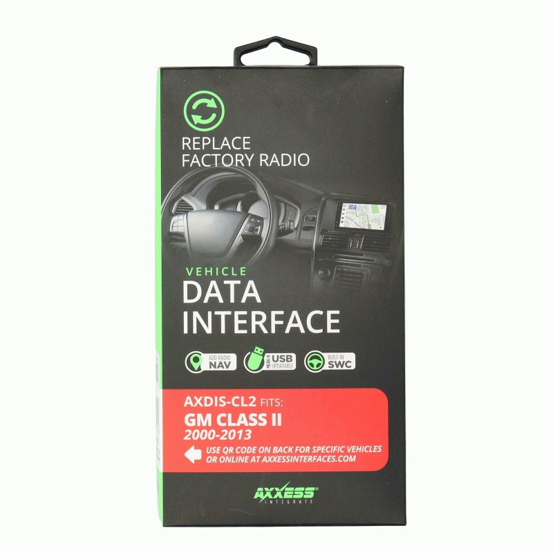 Metra AXDIS-CL2 Data Interface with SWC and Chime Retention for Select 2000-2014 GM Vehicles