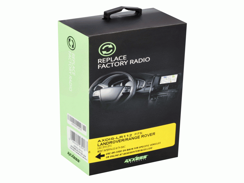 Axxess AXDIS-LR112 Radio Replacement Data Intfc SWC Fits Select LandRover 10-13
