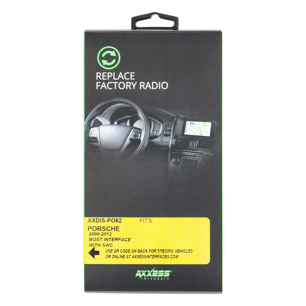 Axxess AXDIS-PO62 Porsche 911/Boxster/Cayman w/SWC 08-11 MOST Interface