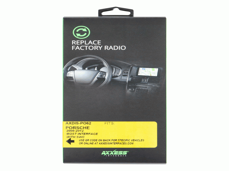 Metra AXDIS-PO62 Compatible Porsche 2009-2012 MOST25 Radio Replacement INTFC w/SWC