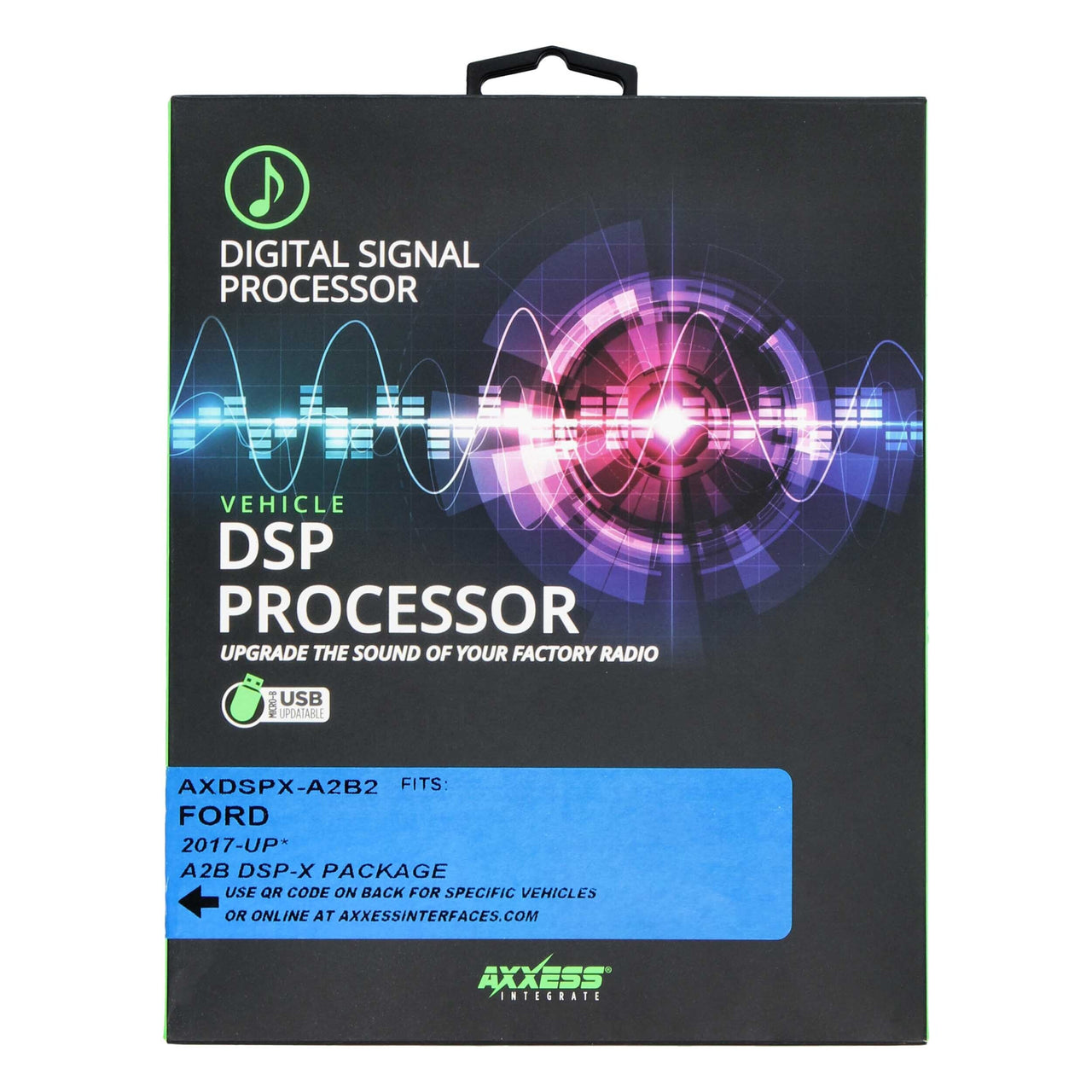 Axxess AXDSPX-A2B2 A2B Data Interface Amp Bypass Harness - Ford 2018-Up