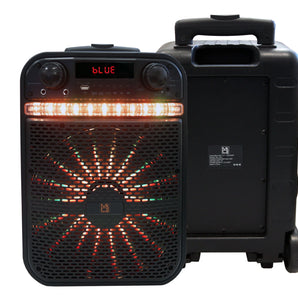 MR Dj ACE 15" Portable Speaker with Bluetooth/Rechargeable Battery
