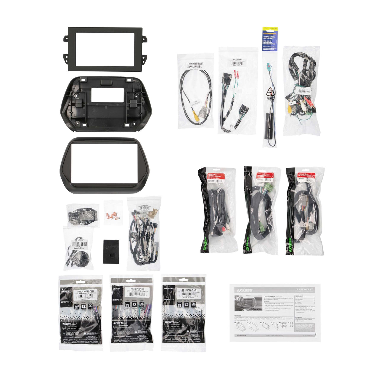 Axxess AXPIO-CAM1 Pioneer Radio Integration Package Chevrolet Camaro 2016-2018