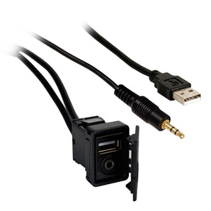 Axxess AXUSB35-SKT Universal USB/3.5mm Extension