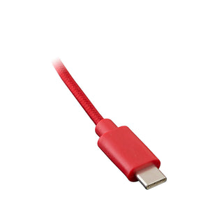 Axxess AXUSBC-RD USB-C Replacement Cable - 3 Ft, Red