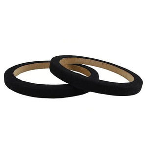 2 10" Black Carpeted MDF Car Stereo Speaker Woofer Subwoofer Sub Ring Spacer
