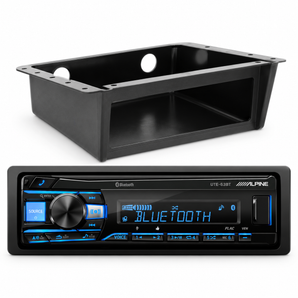 Alpine UTE-63BT Bluetooth Digital Media Receiver + Under-Dash Mount Kit