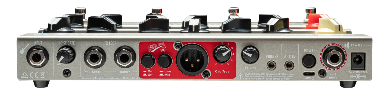 Hughes & Kettner AMPMAN/CLASSIC AmpMan Classic 50-watt Guitar Amplifier Pedal