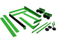 Thumbnail for MR DJ LTS109GR Laptop Computer Stand Green Mobile Disc Jockey PC Table Rack Mount Clamp Bracket