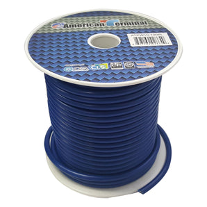 American Terminal ATPW10-100BL 10GA 100' Blue Primary Remote Power Ground Wire