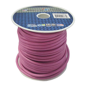 American Terminal ATPW10-100PK 10GA 100' Pink Primary Remote Power Ground Wire