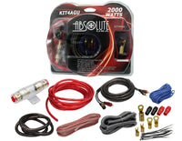 Thumbnail for Absolute KIT4AGU PRO Marine Car RV Complete Amplifier Installation Amp Kit