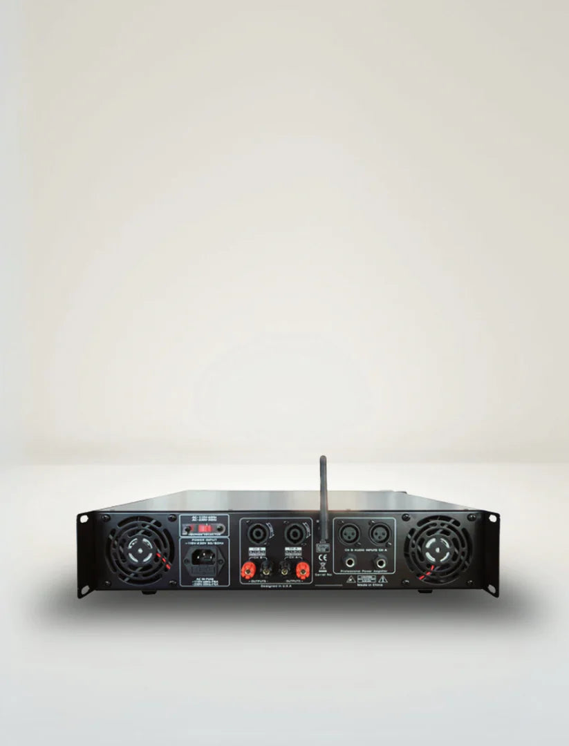 MR DJ AMP3000DSP 2Ch Class AB 3000W PA DJ Power Amplifier Onboard DSP Bluetooth USB