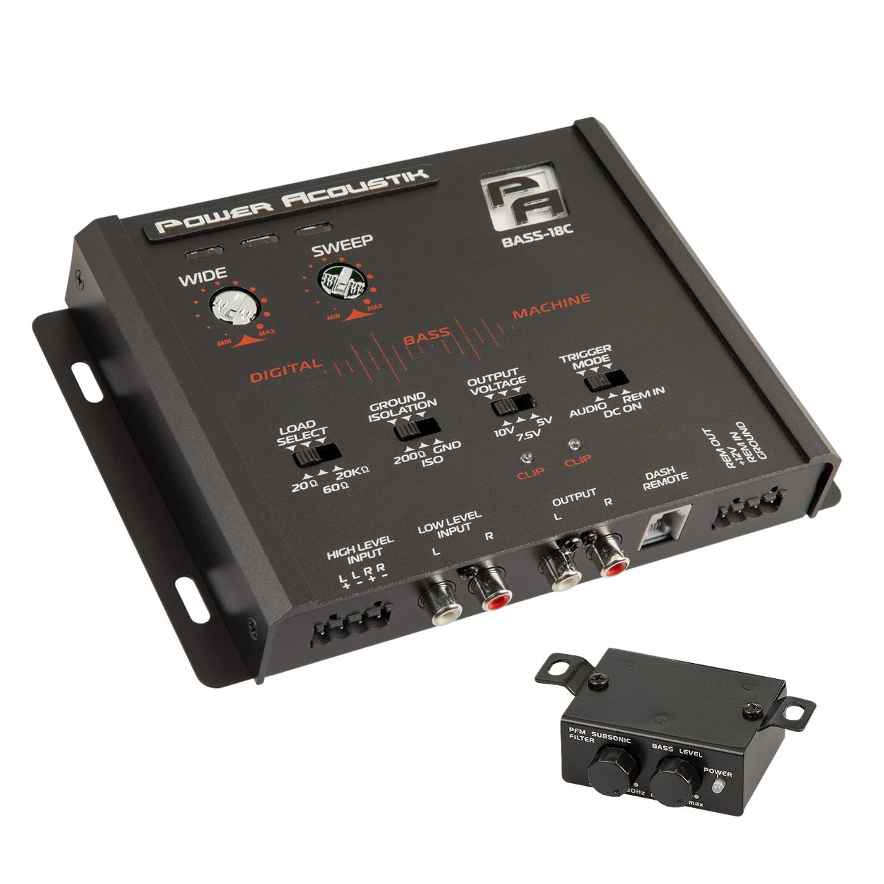 Power Acoustik BASS-18C Bass Restoration Processor