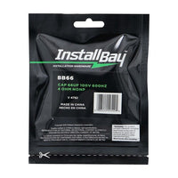 Thumbnail for Install Bay BB66 Cap 600HZ 4 Ohm - 4in Speakers Pair