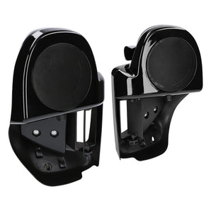 Saddle Tramp BC-HDLFSP2 Lower Vented Fairings with Speaker Housing - Compatible Fits for Harley-Davidson® Air Cooled Touring Models 1997-2023.5