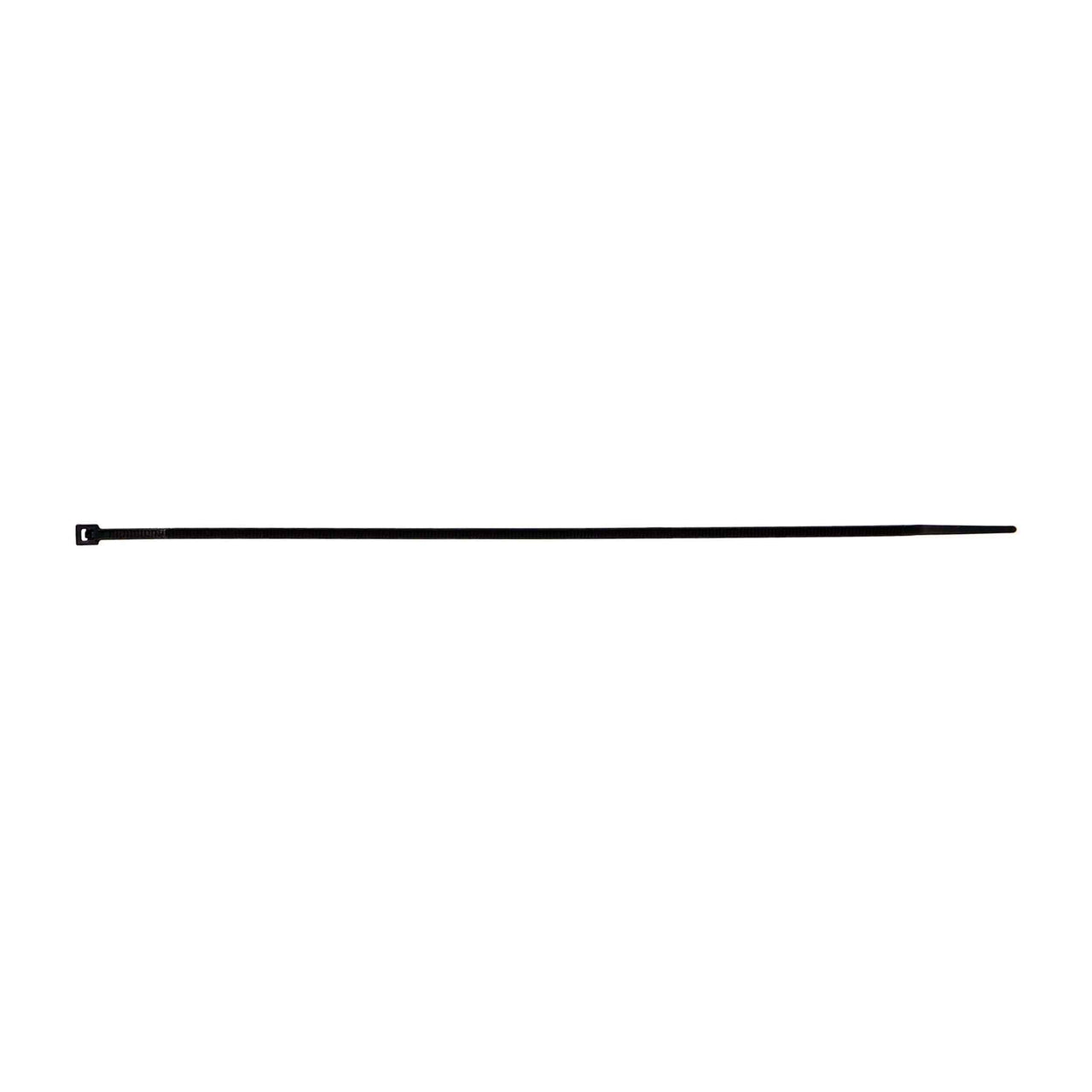 Install Bay BCT8S Thin Black Cable Tie - 8 Inch, Package of 100
