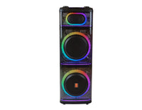 Thumbnail for 2 MR DJ BEVERLY HILLS 55000W Dual 12” Bluetooth Rechargeable Party Speaker Ring Partylights 2 Wireless Mic TWS Portable DJ PA System