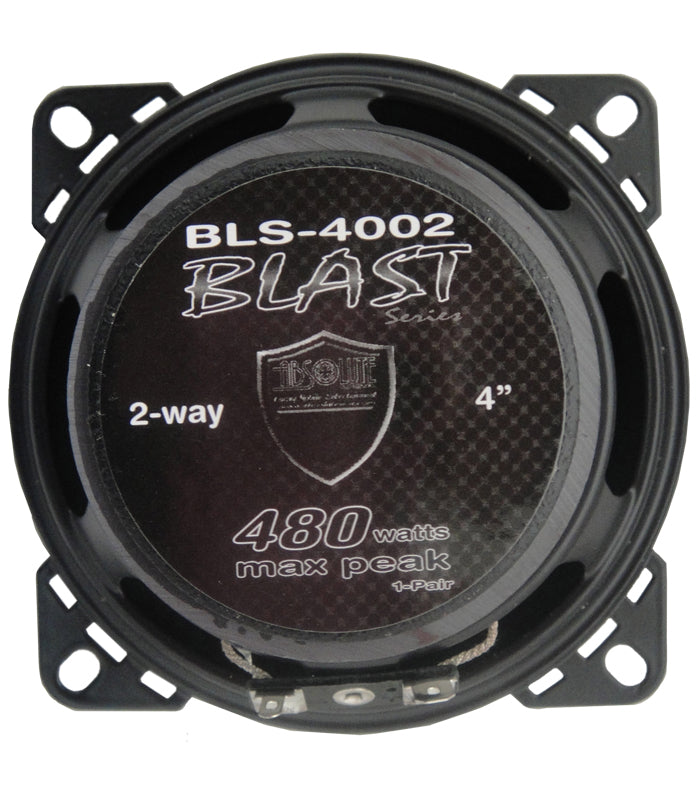 Blast Series 4 Inches 2- Way Car Speakers 480 Watts Max Power