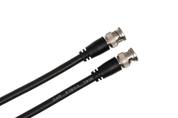 Hosa BNC-06-103 Pro 75-ohm RG-6/U BNC to BNC Coax Cable - 3 foot