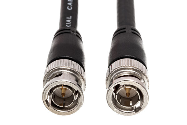 Hosa BNC-06-125 Pro 75-ohm RG-6/U BNC to BNC Coax Cable - 25 foot