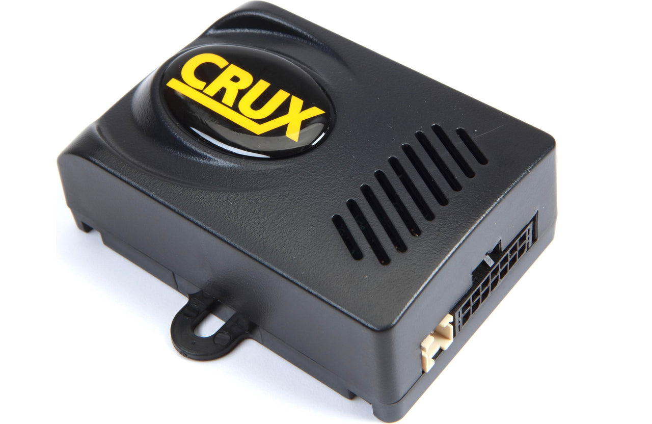 Crux BTCR-35X Bluetooth Interface Add hands-free calling, audio streaming, and an auxiliary input to the factory system in select compatible 2004-08 Chrysler, Dodge and Jeep vehicles