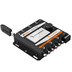 Diamond Audio BTDSP66LCD 6-Channel Digital Signal Processor W/Bluetooth & LCD Display
