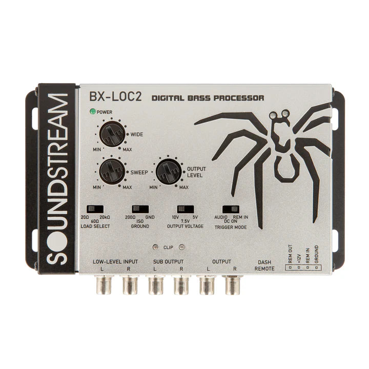 Soundstream BX-LOC2 Digital Bass Reconstruction Processor with 2-Channel Line Output Converter