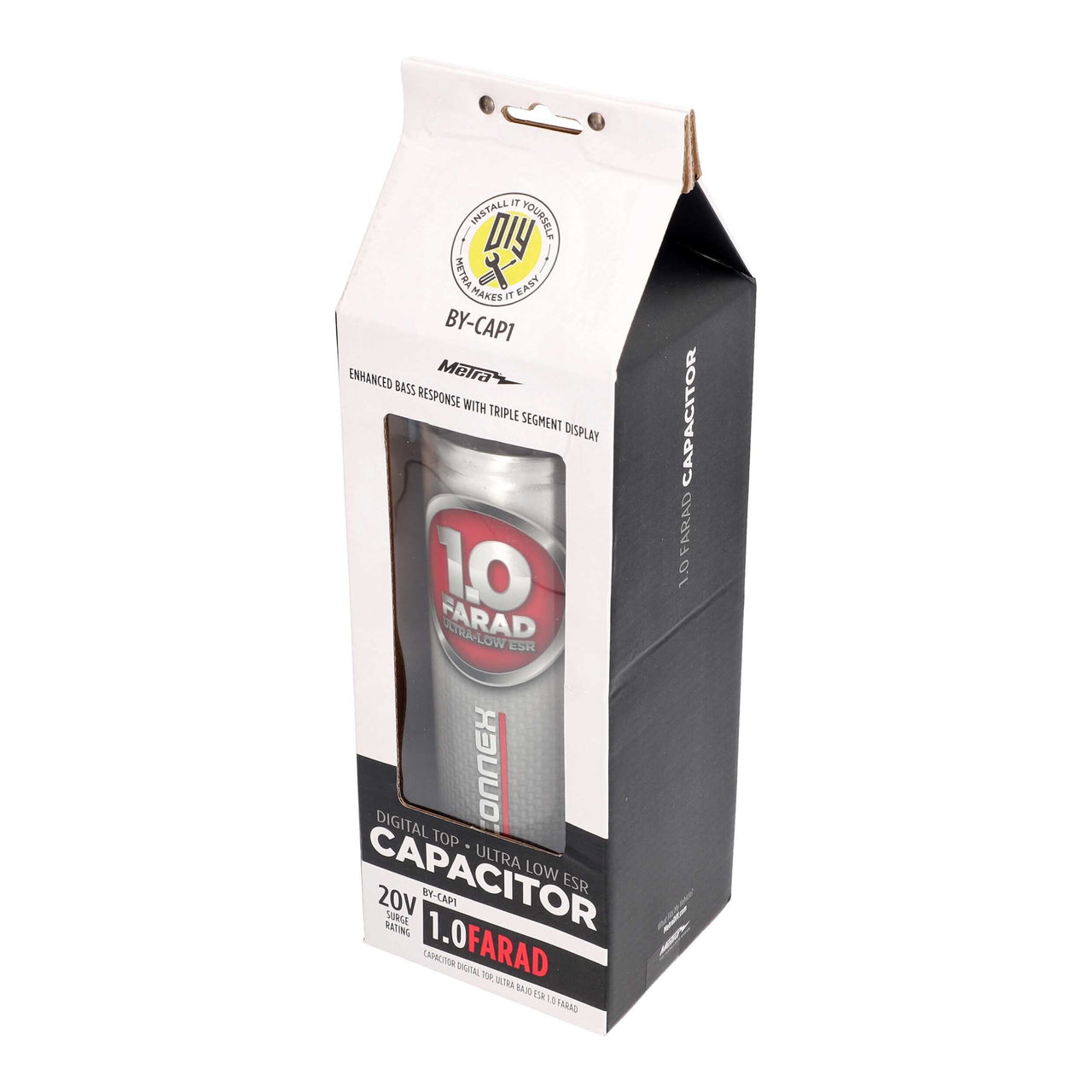 Metra BY-CAP1 One Farad Digital Capacitor Truconnex Silver