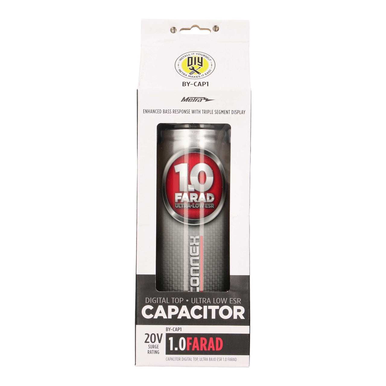 Metra BY-CAP1 One Farad Digital Capacitor Truconnex Silver