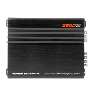 Power Acoustik CA1-3500D 3,500W Class D Monoblock Car Amplifier