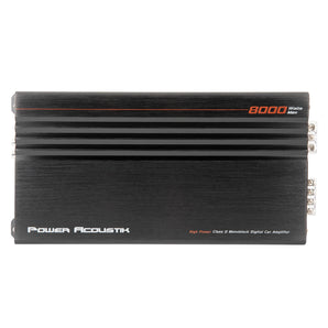 Power Acoustik CA1-8000D 8,000W Class D Monoblock Car Amplifier