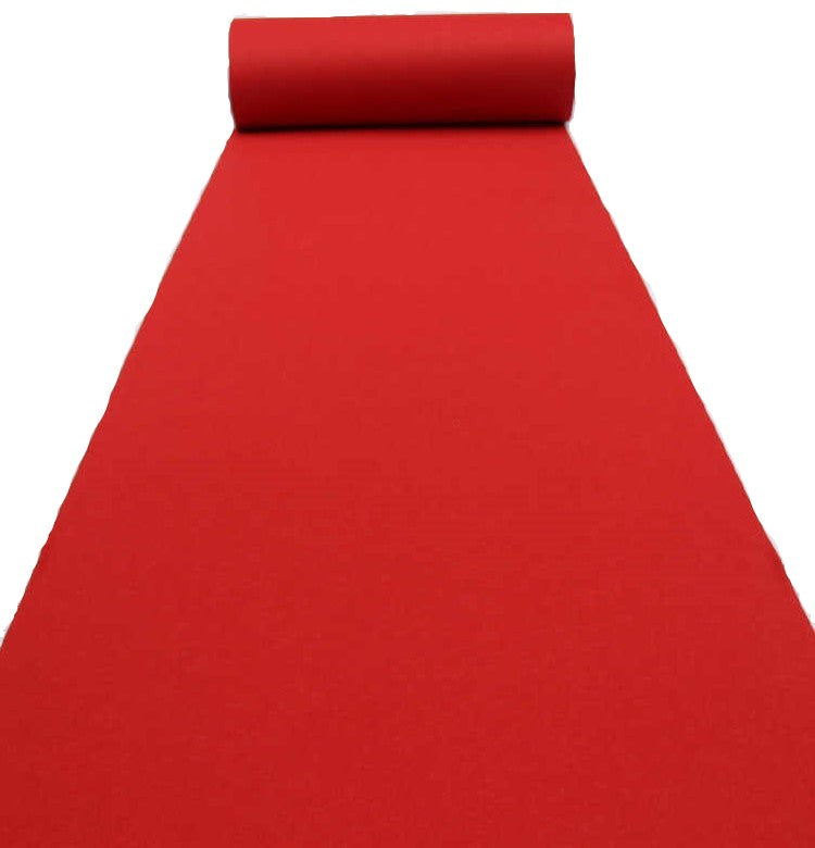 Absolute C10RD 10-Feet Long/4-Feet Wide Carpet for Speaker Sub Box, RV Truck Car/Trunk Laner (Red)