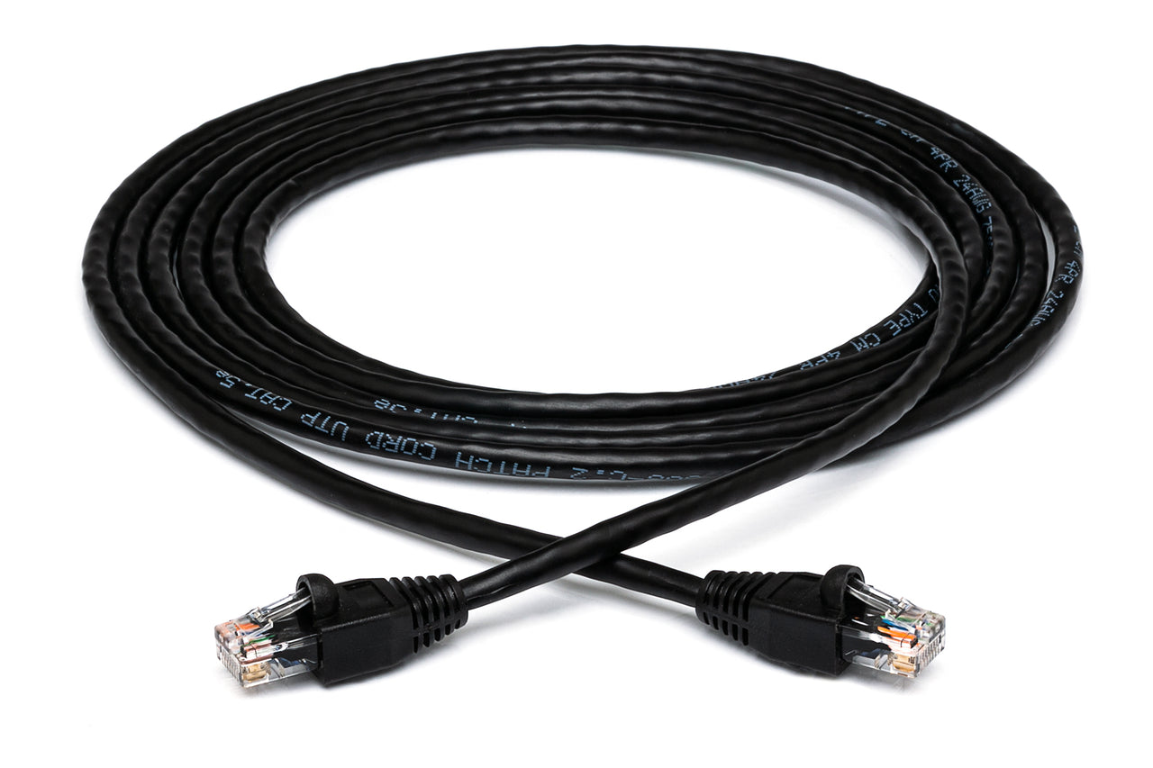 Hosa CAT-605BK Cat 6 Ethernet Cable - 5 foot
