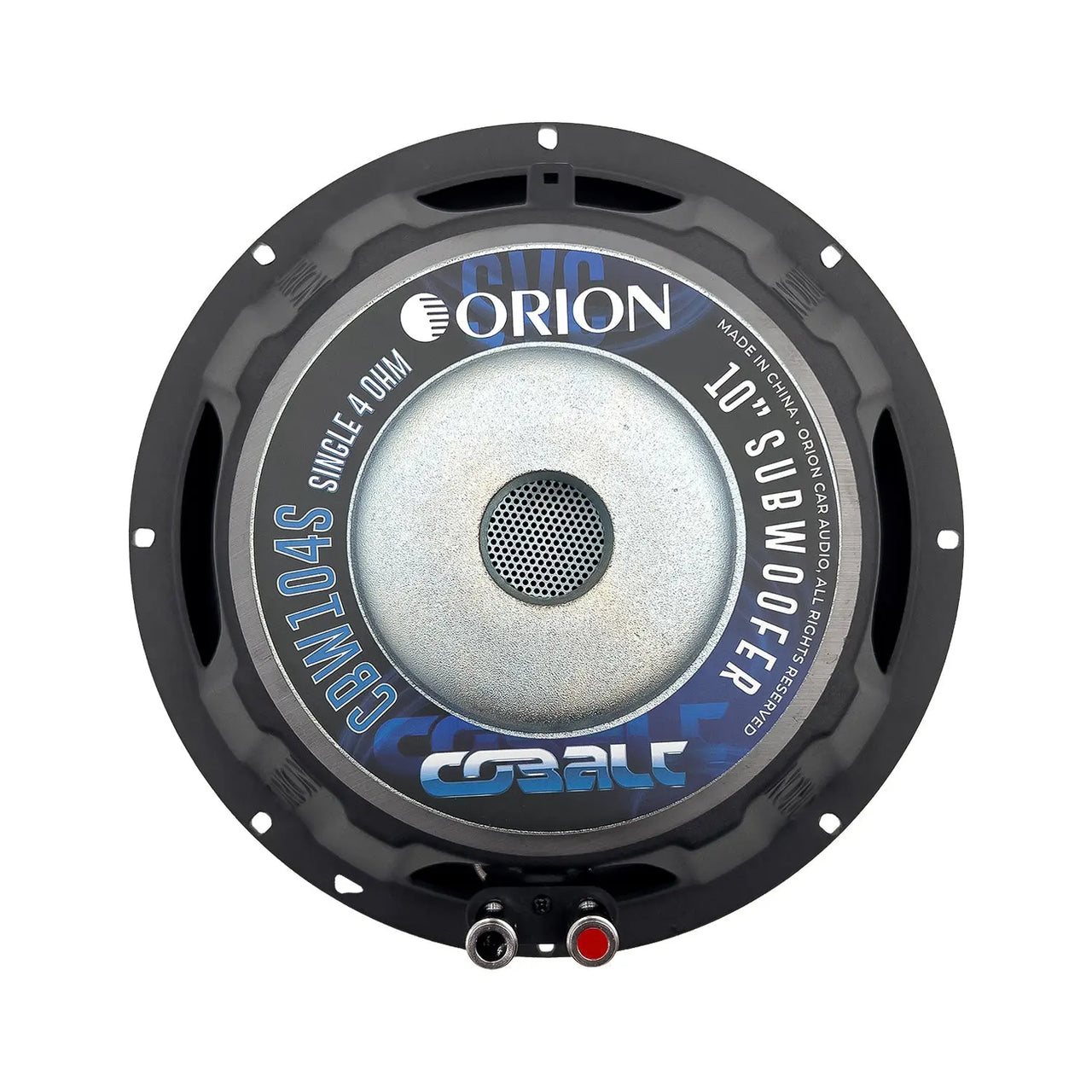 ORION CBW104S 10 Inch Subwoofer 300 Watts RMS 4-Ohm SVC