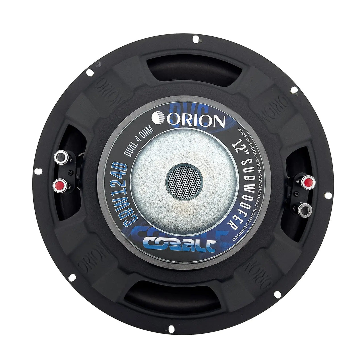 ORION CBW124D - 12 Inch Subwoofer 400 Watts RMS 4-Ohm DVC