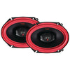 Cerwin Vega V468 Vega Series 6×8″ 75W RMS (400W Peak Power Handling) 2-way Coaxial Speaker Set