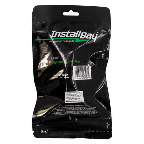 Install Bay CIGF 12V Plug Female - Retail Pack