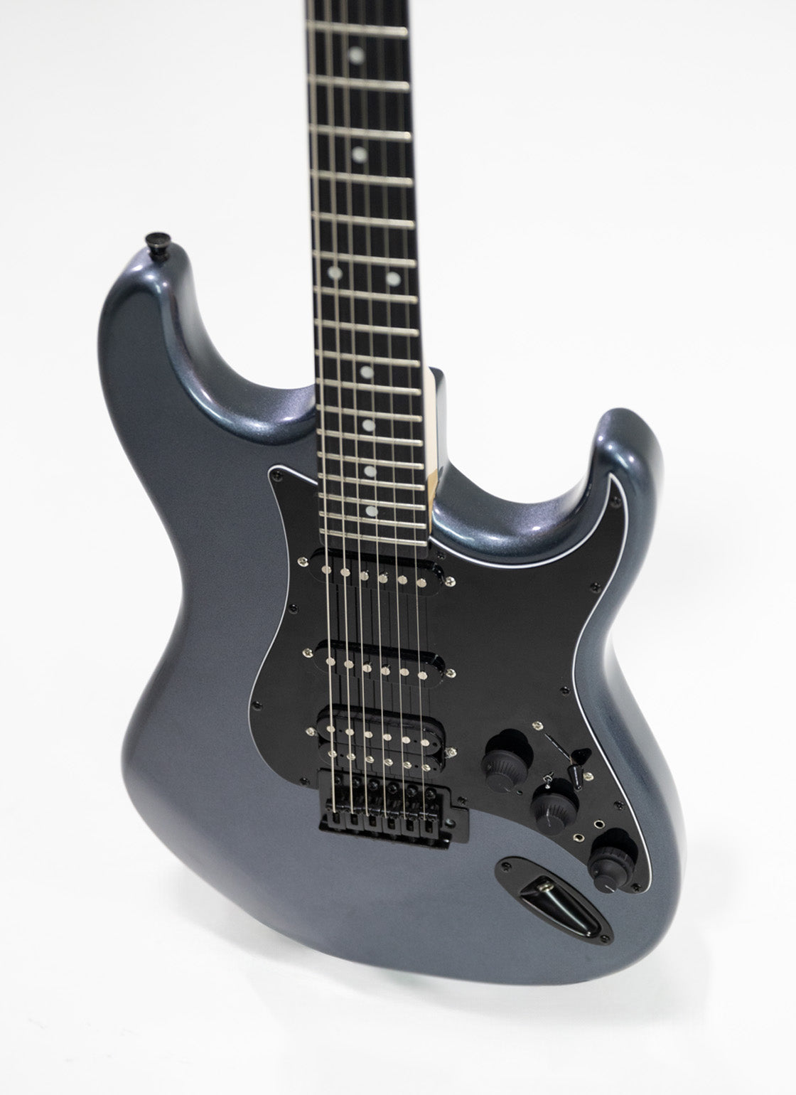 Tagima SIXMART-MDSV-DF/BK Electric Guitar - Metallis Deep Silver